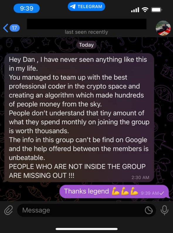 You saved me time and stress from looking at charts all day. 68% profit in less than 2 months. $95,000 in profit